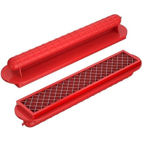 Couteau à saucisses en croix pour grillades Accessoire de grill original pour couper en saucisses grillées et frites (1/5)
