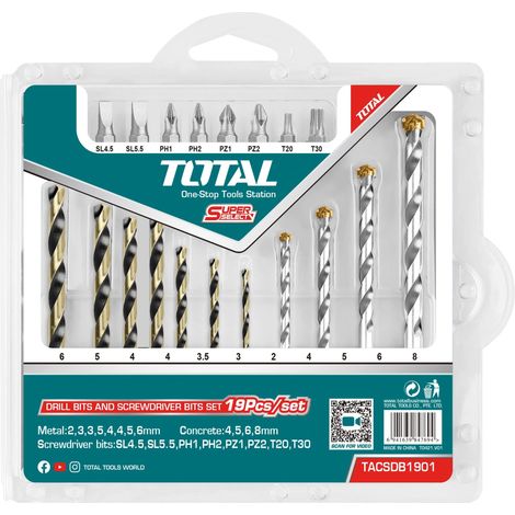 TOTAL Jeu de forets assorties TACSDB1901 (1/5)