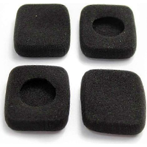 Coussinets d'oreille carrés de rechange en mousse pour casque Bo Form 2i, pour un confort optimal (1/5)