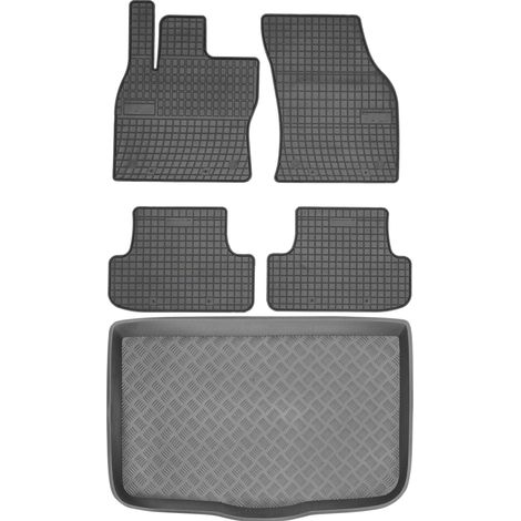 Audi Q2 Crossover ab 2016 SET - Gummifußmatten + Kofferraummatte (1/5)