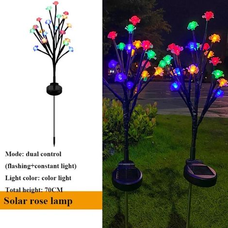 Guirlande lumineuse féérique à fleurs solaires ROSE-AquaForge (1/5)