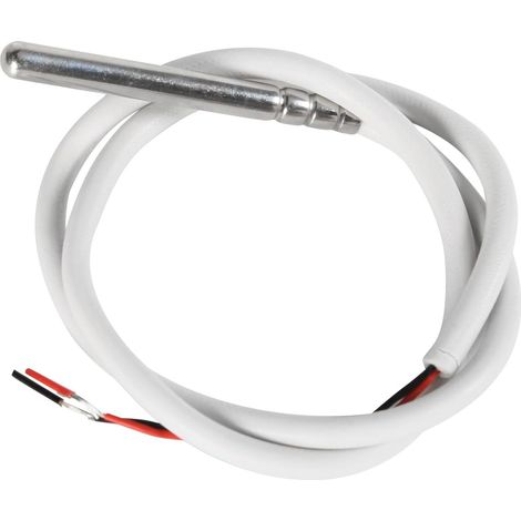 1 Sonde De Température NTC 10K Étanche Câble Silicone 0,5M Acier Inoxydable Pour Climatiseur Congélateur