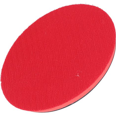 Schleifscheiben-Stützteller aus Gummi, 125 mm, Ersatz-Klettverschluss für Schleifscheiben (1/5)