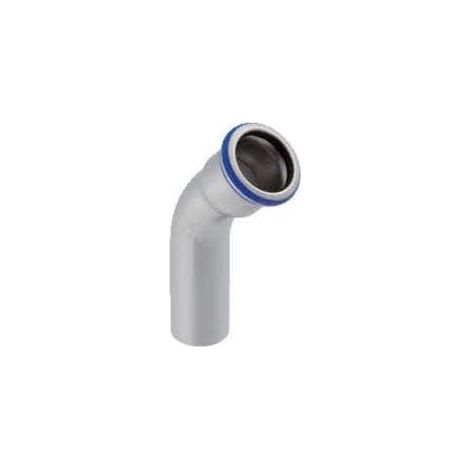 Geberit Mapress Acero inoxidable Codo con extremo de enchufe, DN 50, dø 54 mm, 32708 (1/2)