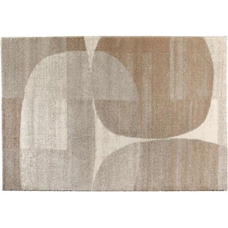 VIVARAISE - Tapis Vivaraise Apolo - Tapis géométrique naturel 100% polypropylène, 120 x 170 cm (1/5)