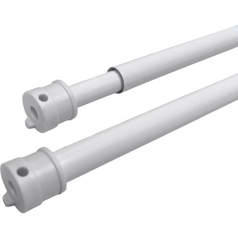 STANGHETTA ESTENSIBILE UNIVERSALE ONLY ONE Col. Bianco cm. 37÷63 - pz. 2 10.00 confezioni (1/2)