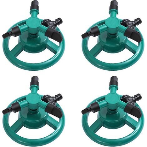 Arroseur automatique rotatif à 360 degrés vert-- (1/5)