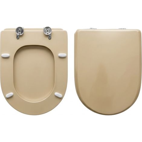 SEDILE WC PER VAVID VASO ORIENTALE FORMA 7- Champagne- CW- pezzi 1
