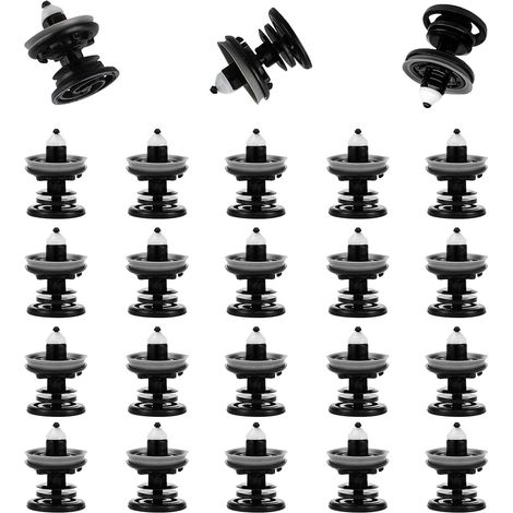 100 Pièces Clips de Fixation pour Voiture, Clips de Fixation de Panneau de Porte de Voiture, Rivets Clips de Carrosserie Plastique pour T5 pour Golf 5 6 7 pour VW T5 T6 pour T5 A1 A4 A5 A6 Clips (1/5)
