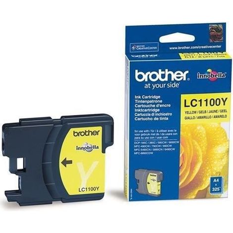 Cartouche Brother LC1100 Jaune