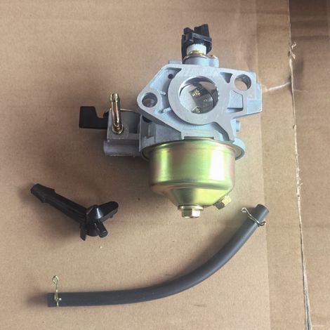 Universeller Vergaser für die kleinen Honda-Motoren GX390, GX340, 182F und 188F. Einfacher Austausch inklusive Kraftstoffleitung und Luftfilter. Hohe Effizienz, sparsamer Kraftstoffverbrauch, einfache