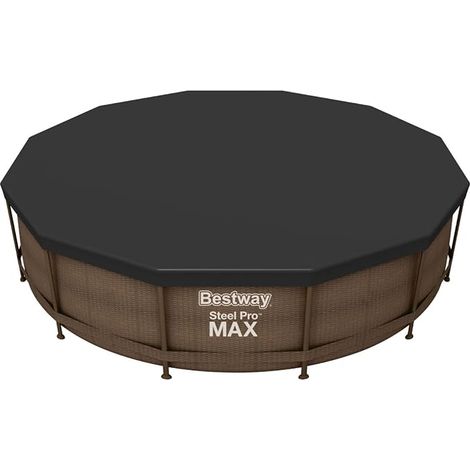 Bâche 4 Saisons 370 cm pour Piscine Hors Sol Ronde diamètre 360 cm ou 366 cm (1/3)