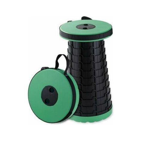 Tragbarer Klapphocker, Teleskophocker, für Küche, Wandern, Angeln, Garten, Reisen, maximale Belastung 210 kg (1/5)