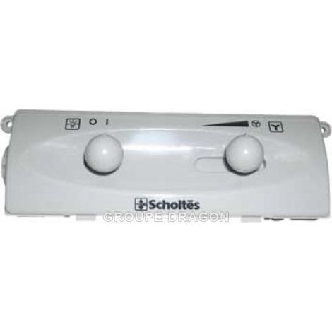 BOITIER DE COMMANDE BLANC SANS MODULE POUR HOTTE SCHOLTES