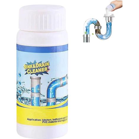 Lanoxie déboucheur pro,déboucheur canalisation,Nettoyant Puissant Pour Canalisation,deboucheur evier,Poudre Nettoyante,Pour Cuisine Et Salle De Bain,Sink and Drain Cleaner (1pc)