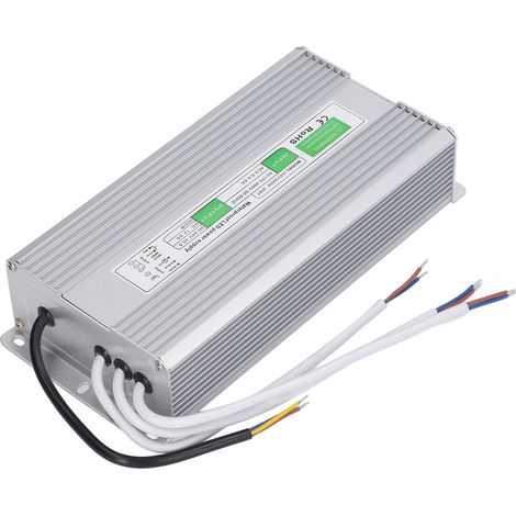 Transformateur d'alimentation LED 300 W, boîtier en aluminium étanche IP67, entrée AC 170-260 V, sortie DC 24 V (1/5)