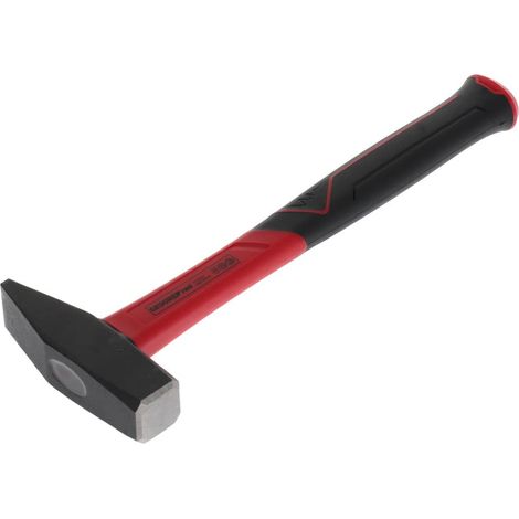 Marteau Europe centrale avec manche en fibres de verre, Poids de la tête 800 g, Marteau avec manche en fibres de verre, Outil, Forgé, R92120032 (1/5)