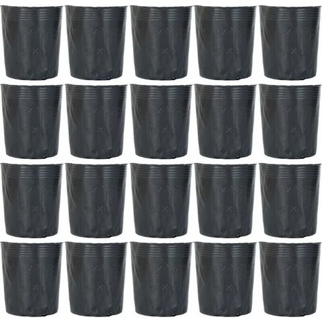300 Pcs Pépinière De Plantes Pots en Plastique Pot De Démarrage Dégradable Jardin Fleur Nutrition Pot Outil De Jardin pour Plantes Succulentes Boutures Semis 12X12 Cm (1/4)