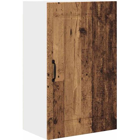 Meuble mural de cuisine,Armoire de cuisine avec porte Bois Ancien 50 x 31 x 80 cm CFW72335 (1/5)