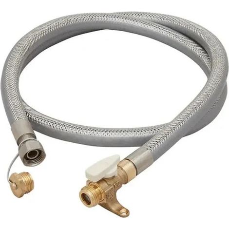 Banides ROBIFLEX flexibles Edelstahl 1,5 m mit sicherem Gasventil