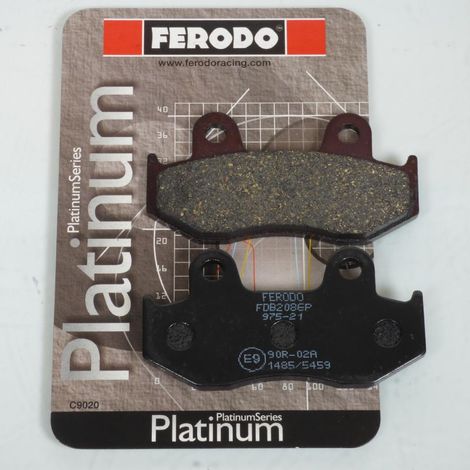 Plaquette de frein Ferodo pour Moto Honda 500 XR 1983 à 1984 PE03 (1/2)