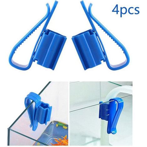 Clip Pour Tube - Fixation Tuyau 6 À 18 Mm - Pour Seau De Brassage Aquarium Filtration - 8 Pièces (1/5)