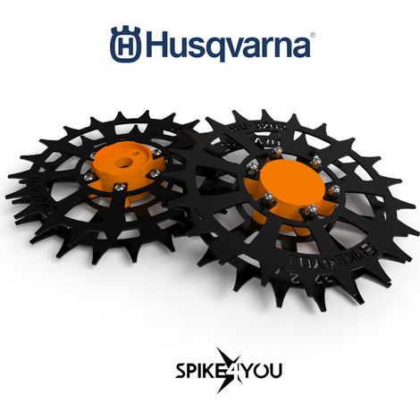 Räder für HUSQVARNA AUTOMOWER 305, 310, 315, 315X, 415X, 415XI Mähroboter, Edelstahl 3 mm