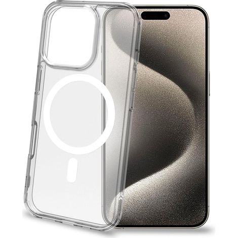 Gelskin mag Coque TPU MagSafe compatible iPhone 16 Pro Transparente (1/4)