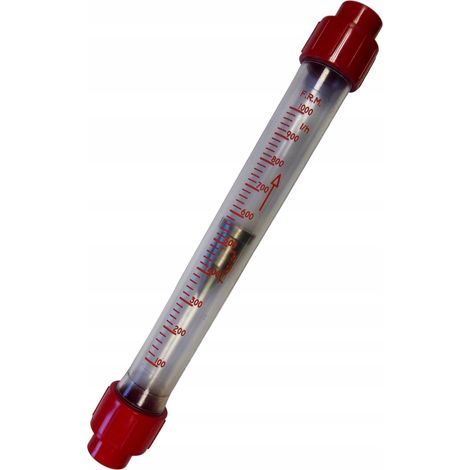 Vaso medidor, tubo de agua, 1000 l/h, unidad de enlucido PFT