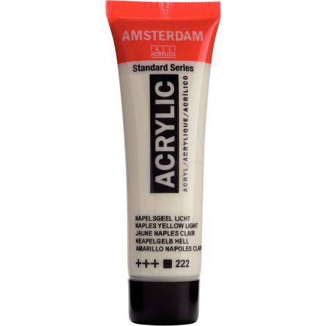 Colore acrilico Amsterdam 20 ML Giallo Napoli