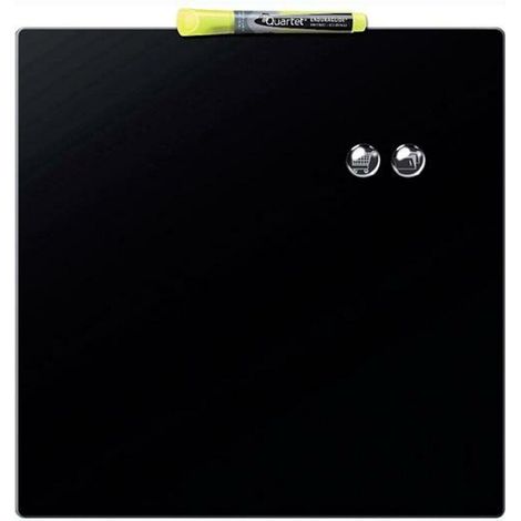 Nobo tableau magnétique noir 36 x 36 cm pour bureau (1/3)