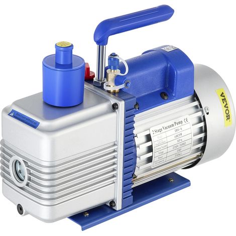 Pompe à vide, capacité de 10 CFM, puissance de 1 HP, fonctionnement à 2 étages (1/5)