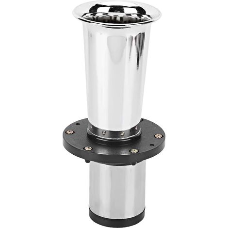 Klaxon à Air Puissant pour Camion, 120db, pour Modèles 12V, Fonction D'avertissement Puissante, Amélioration de la sécurité, Argent et Noir (1/5)