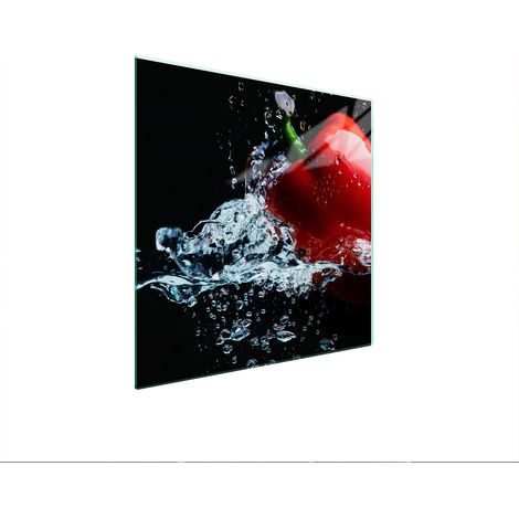 PIASTRA PROTETTIVA IN VETRO PER FORNELLO 50x52 PEPPER (1/5)