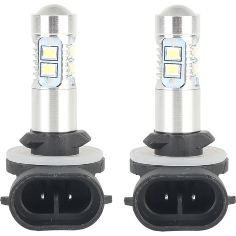 Ampoules LED antibrouillard, faible consommation 12-24 V, ampoule de phare ultra-lumineuse, angle de faisceau de 360°, remplacement pour Hyundai Accent. (1/5)