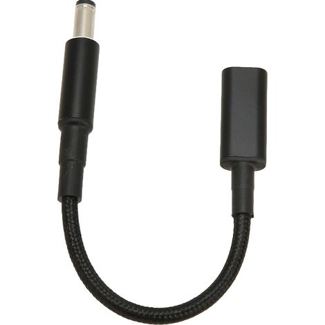 100-W-USB-C-PD-Adapter mit E-MARK-Chip, 5,5 x 2,1 mm Stecker für schnelles Laden unterwegs (1/5)