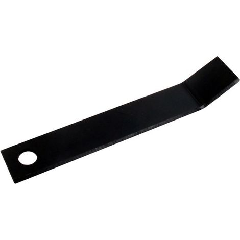 Couteau broyeur 120x20 mm – Lame pour broyeur de végétaux – Coupe nette sans éclat – Adaptable pour bois dur