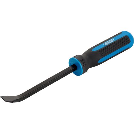 Draper SoftGrip 12-Inch (300mm) Pry Bar with Ergonomic Soft Grip for Heavy-Duty Demolition and Leveraging Tasks