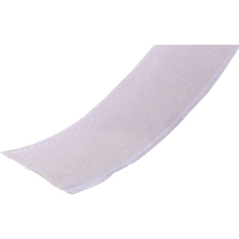 Ruban auto-agrippant RS PRO, 20mm x 5m, Blanc ( Prix pour 1 ) (1/2)