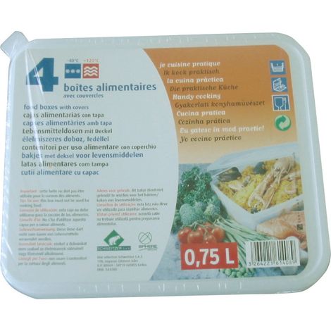 Mikrowellen-Behälter Gefrierfach 0,75 l 4
