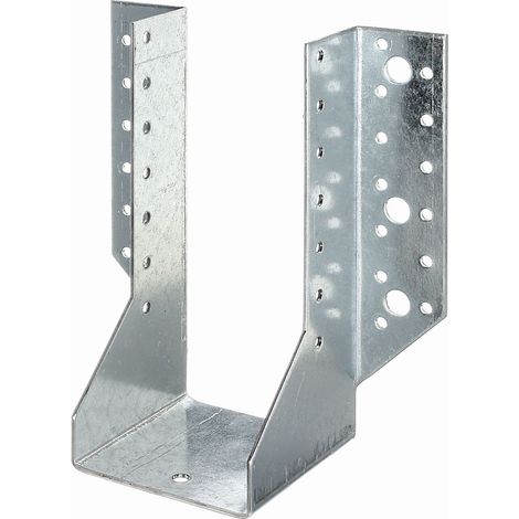 Sabot de poutre type A à ailes extérieures 80 x 180 mm – Acier galvanisé sendzimir – Marque Alberts