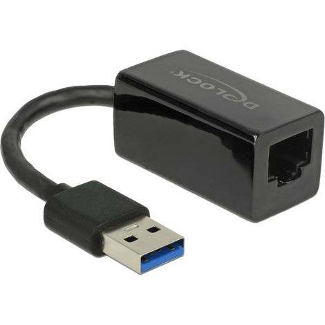 Delock USB 2.0 Adaptateur [1x USB-A mâle - 1x RJ45 femelle] 65903 12.7 cm (1/4)
