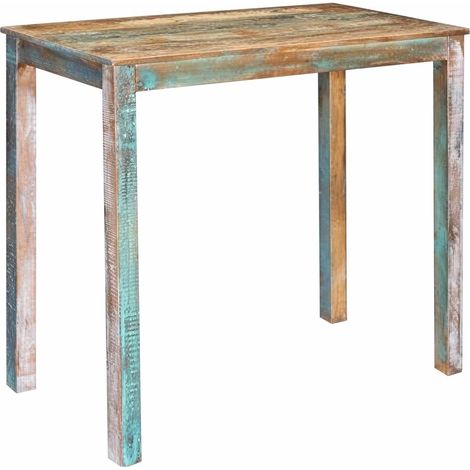 Tavolo da bar 110 x 55 x 100 cm Legno massello riciclato vidaXL (1/5)