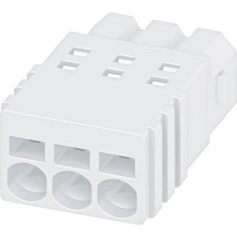 Boîtier Femelle - PTSM - 8 Pôles - Pas 2,5 mm - Raccordement À Ressort - Blanc - 1 Pièce (1/2)