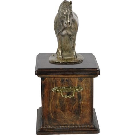 Fell Pony Mare - Urne pour cendres de cheval, urne avec statuette, urne élégante avec cheval par Art-Dog (1/5)