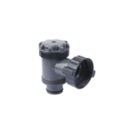 Einlass-/Auslassventil, Ersatzteile für Aufstellpoolfilterpumpen, für 38-mm-Schlauch, 2er-Pack