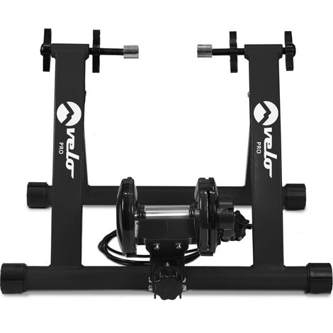 Velo Pro Red Magnetic Turbo Trainer with Mat (1/5)