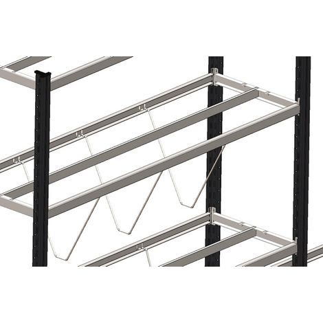 PROVOST - Séparateurs fil métal pour rayonnage tubulaire Prospace+ (profondeur 300 à 400 mm, hauteur 280 mm)