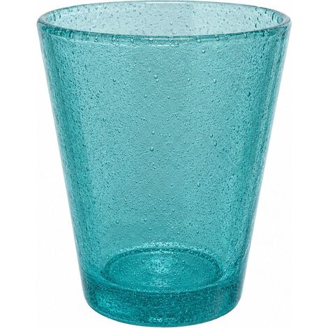 Zani Serafino ME.HO. GLASS - Bicchiere in Vetro Turquoise