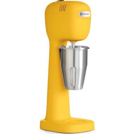 Mousseur à milkshakes shaker 400 W jaune - Hendi 221631